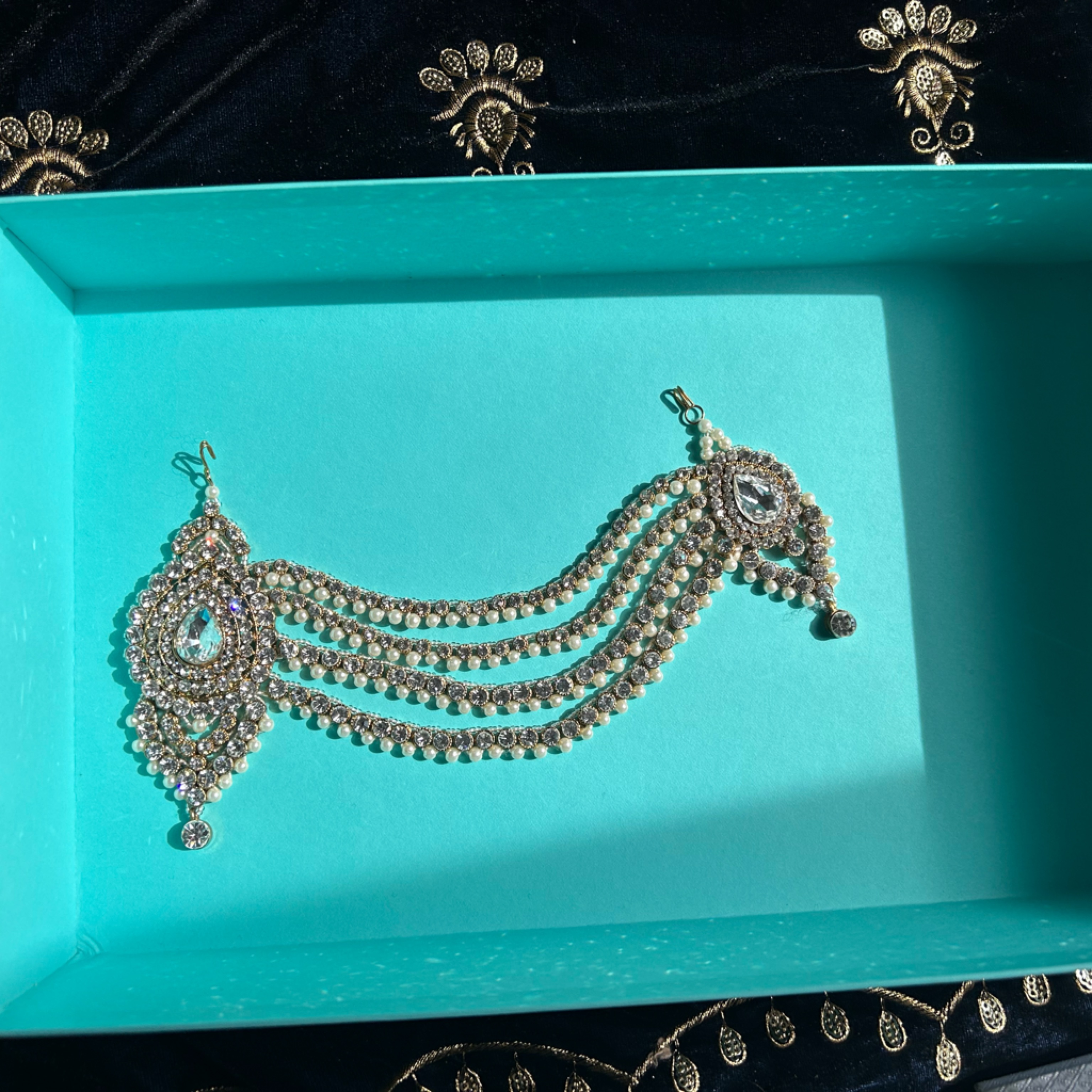Bollywood WeddingBridal Hair Jewelry 24$